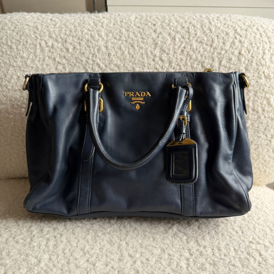 Navy Handbag