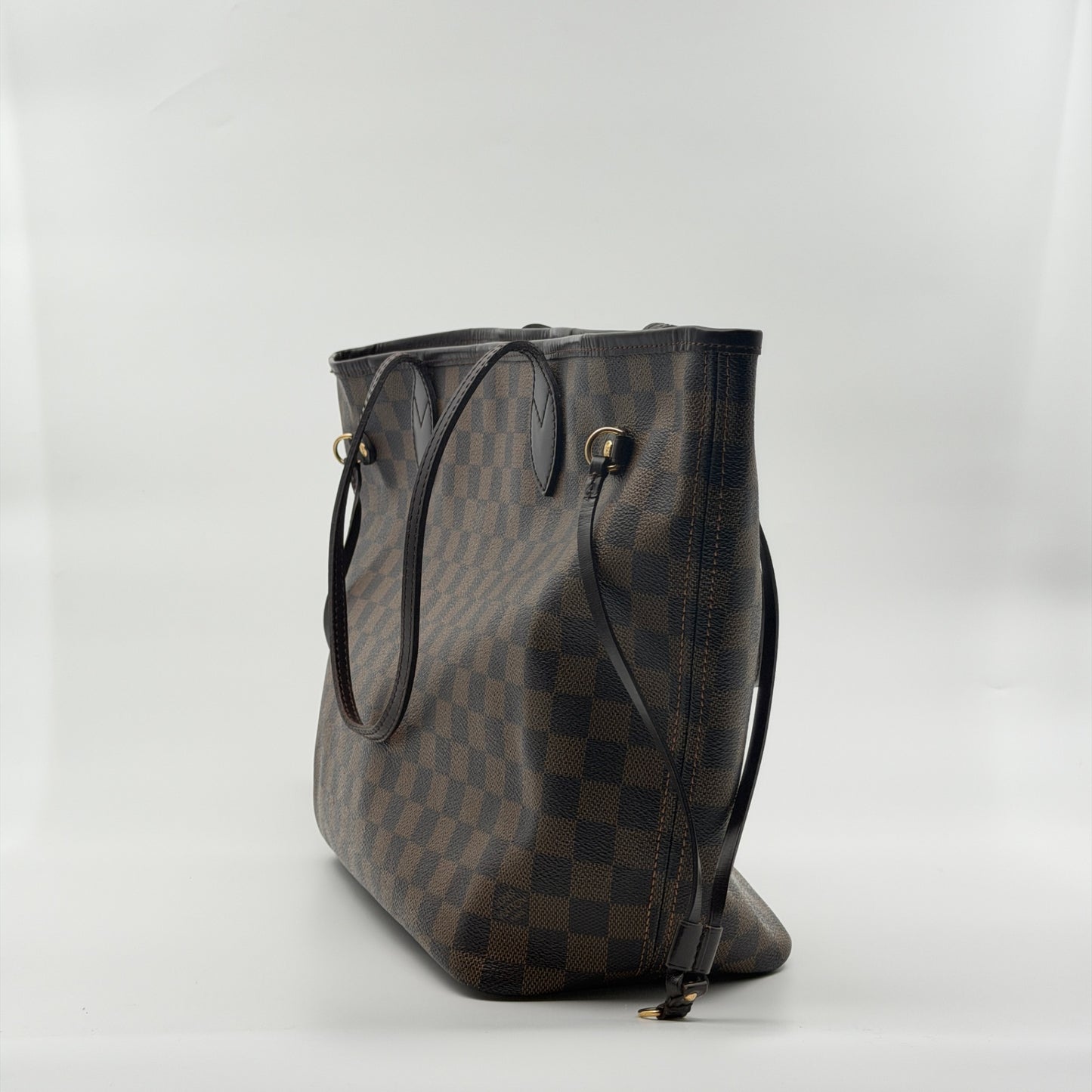 Pre-Owned Damier Ebene Canvas Neverfull MM