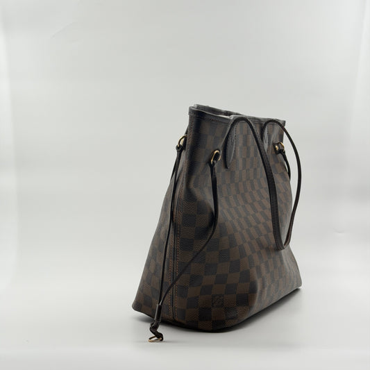 Pre-Owned Damier Ebene Canvas Neverfull MM