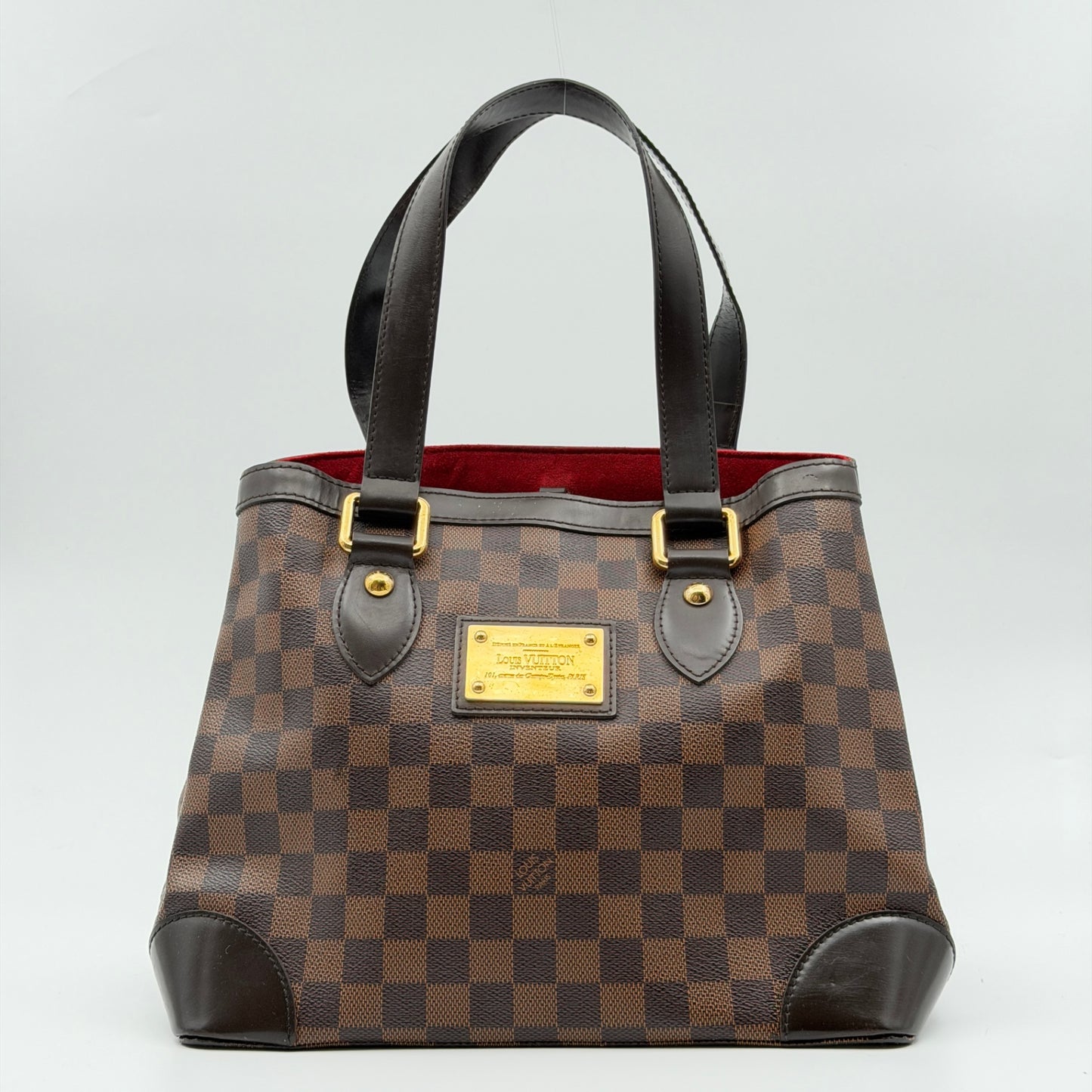 Pre-Owned Damier Ebene Canvas Hampstead PM