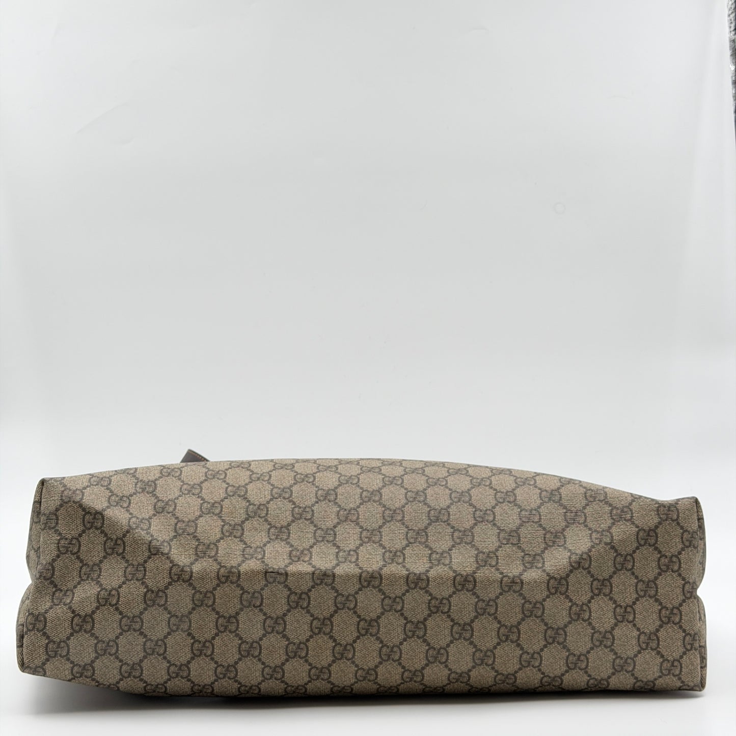 Pre-Owned GG Supreme Coated Canvas Shopper Tote