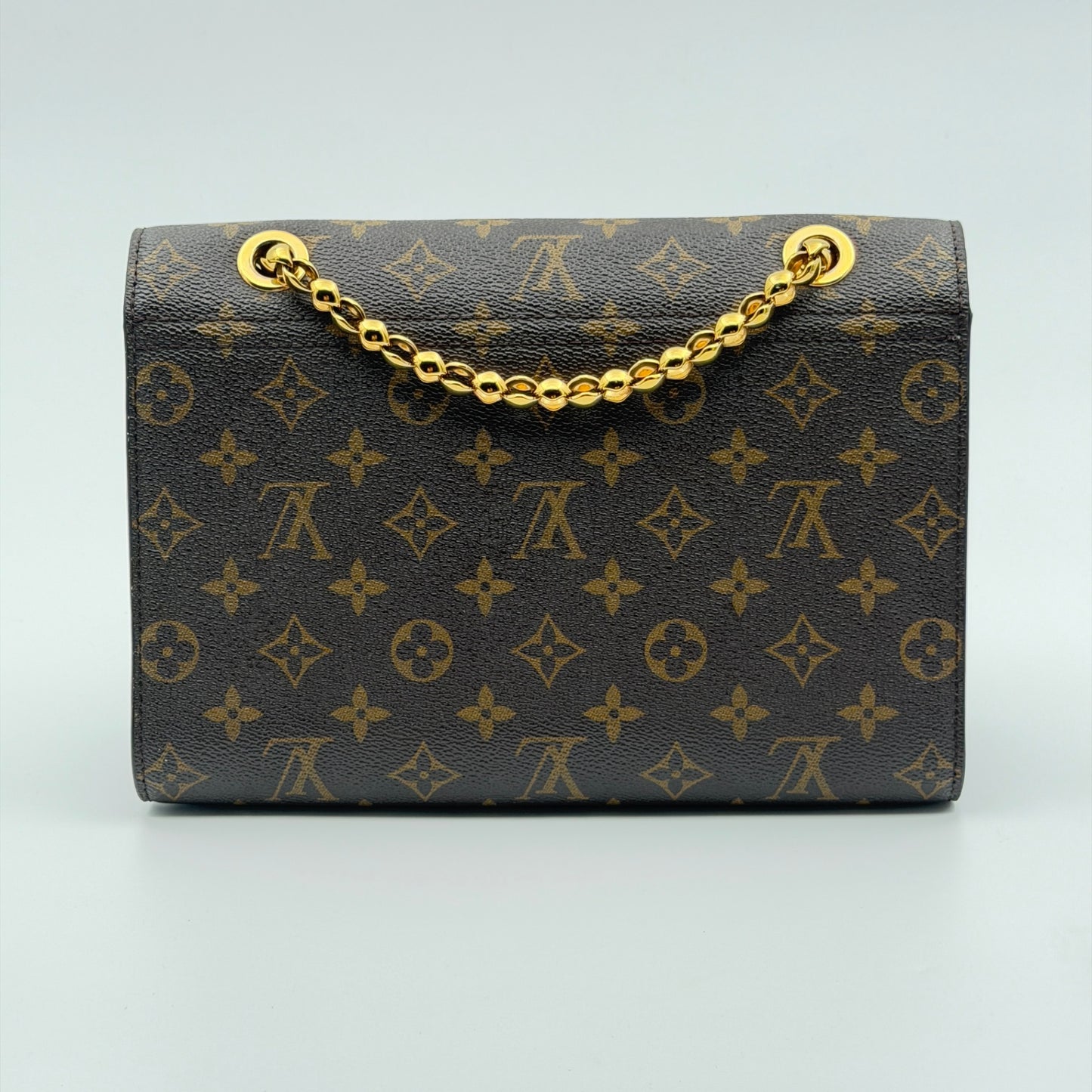 Pre-Owned Black/LV Monogram Canvas Victoire Crossbody Bag