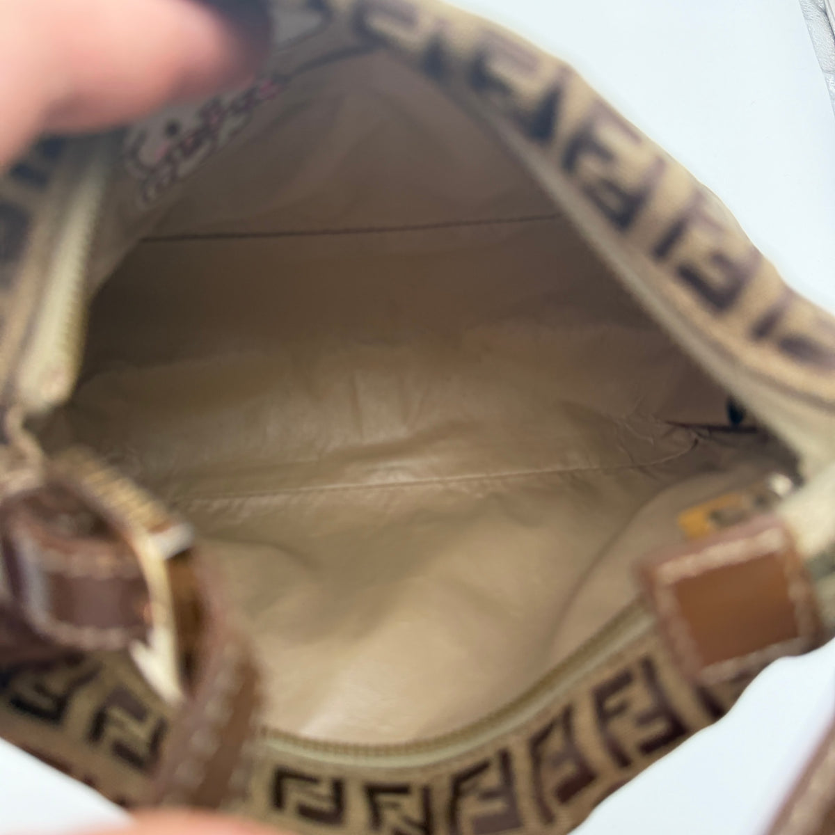 Pre-Owned Beige Zucchino Canvas Handbag