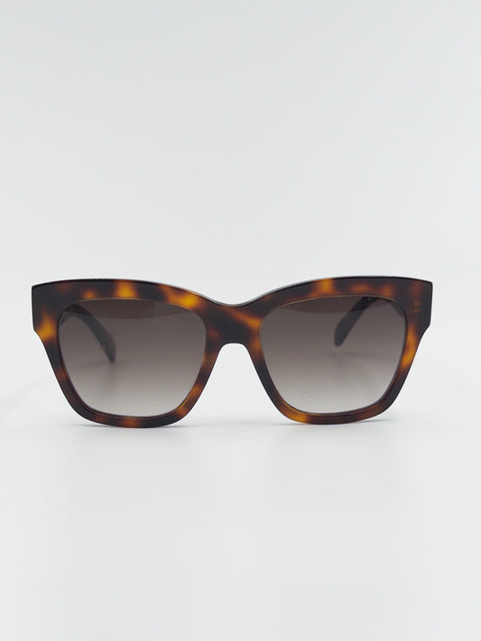 Pre-Owned Brown Tortoise Triomphe Sunglasses