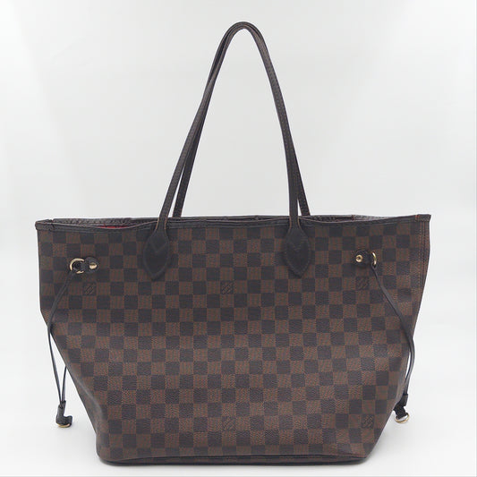 Pre-Owned Damier Ebene Canvas Neverfull MM