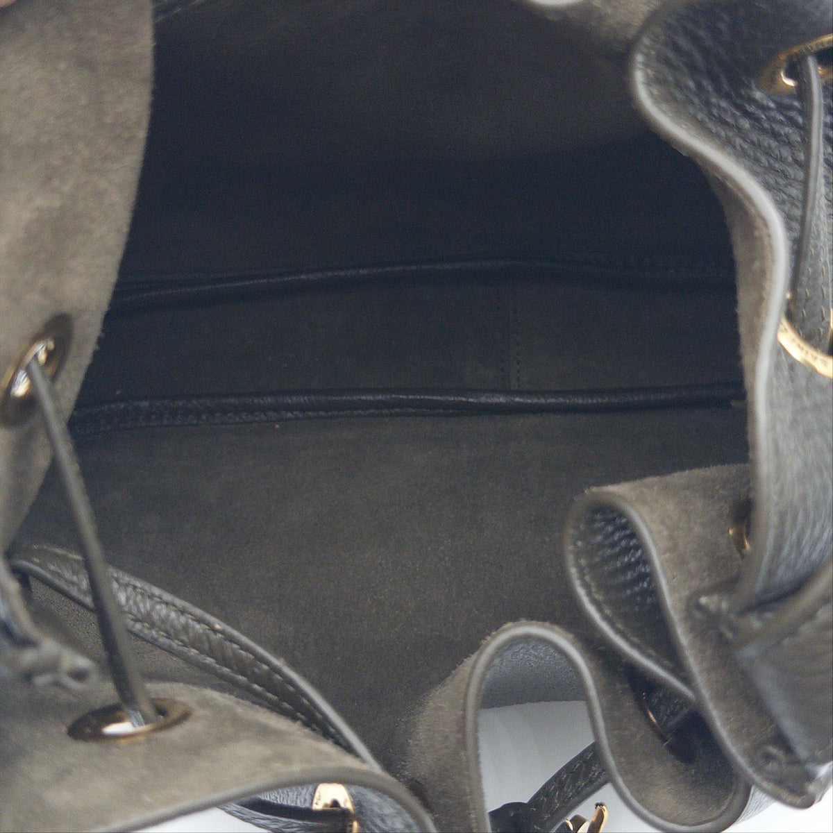 Pre-Owned Grey Leather Paris VII Small Hobo Bag