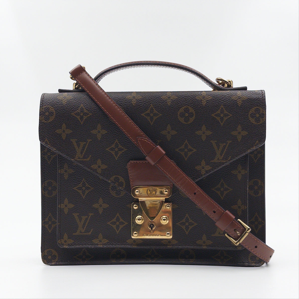 Pre-Owned Monceau Crossbody Bag