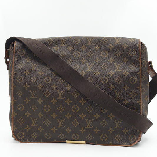 Pre-Owned LV Monogram Abbesses Messenger Crossbody Bag