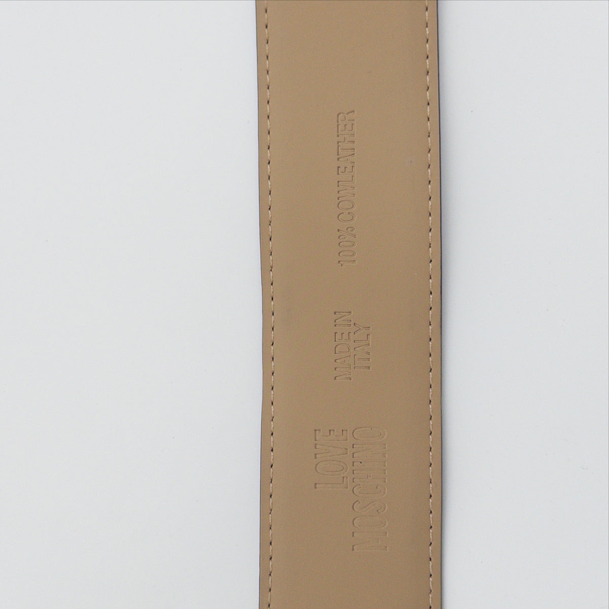 Pre-Owned Black Leather Belt (85)