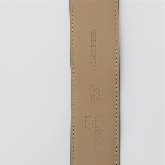 Pre-Owned Black Leather Belt (85)