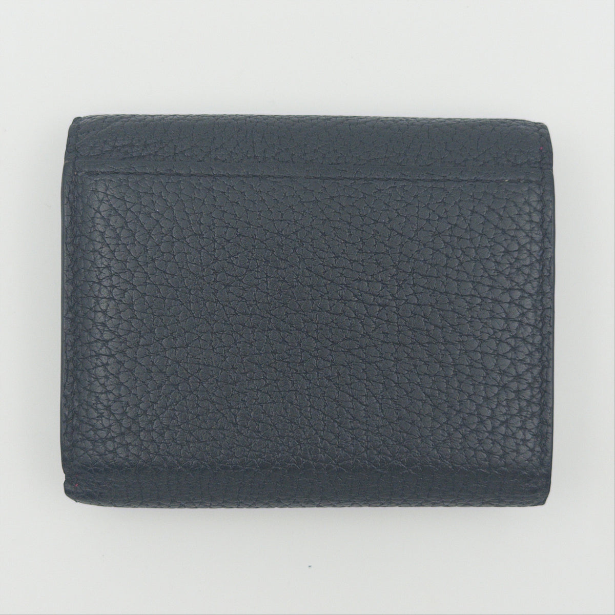 Pre-Owned Black Capucines Leather Wallet
