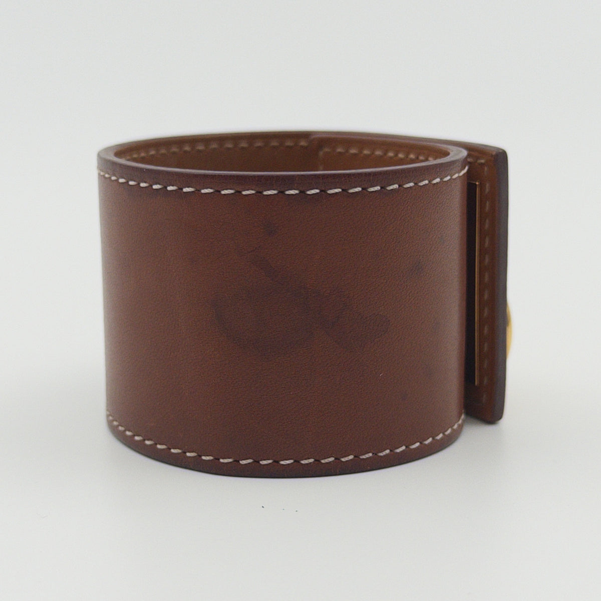 Pre-Owned Tan Leather Bracelet