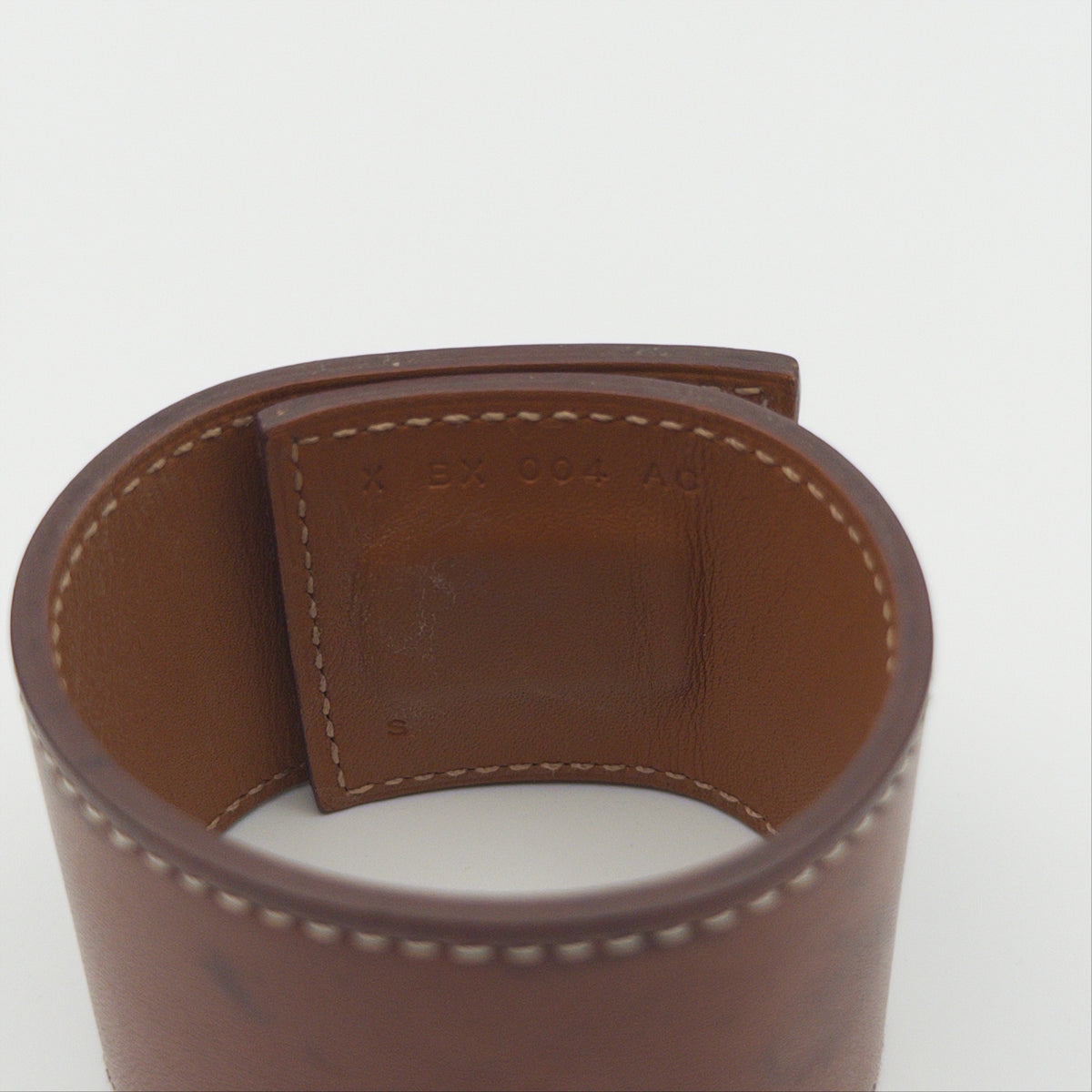 Pre-Owned Tan Leather Bracelet