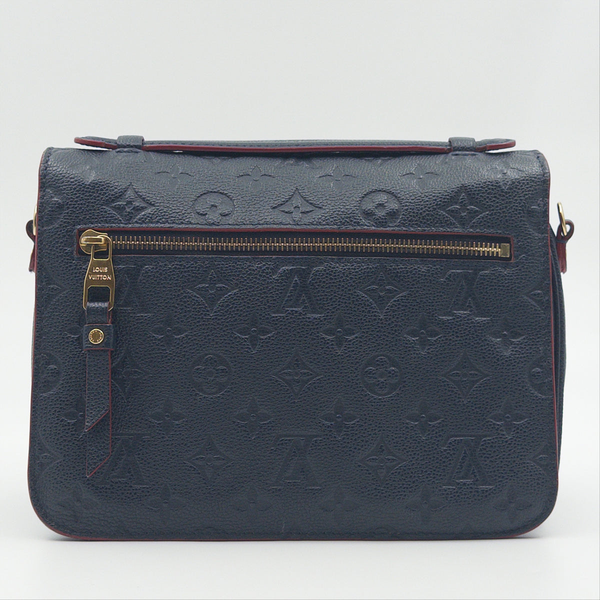 Pre-Owned Marine Rouge Empreinte Pochette Metis Crossbody Bag