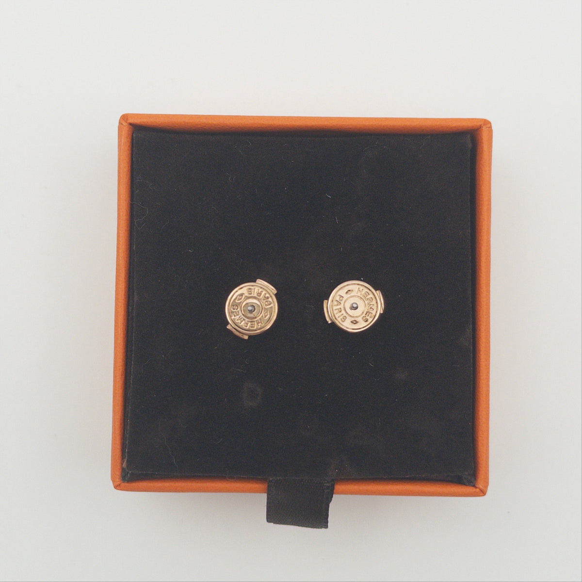 Pre-Owned Turquoise H Gold-Plated Earrings