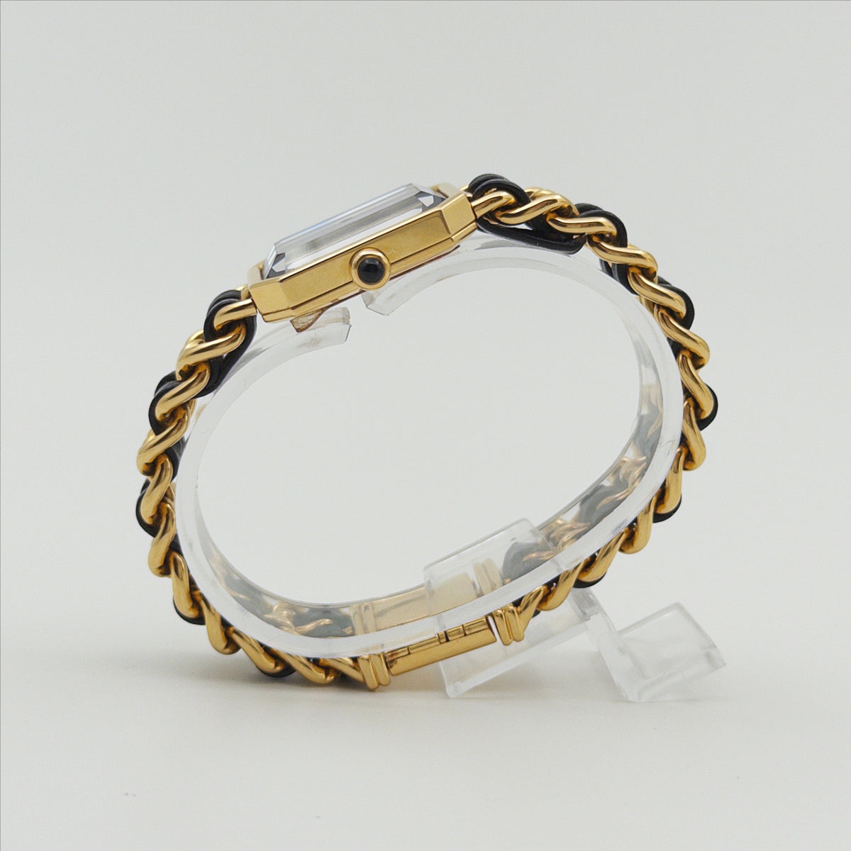 Black Dial Gold-Plated Premiere Watch