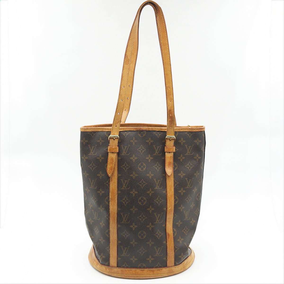 Pre-Owned LV Monogram MM Coated Canvas Bucket Bag