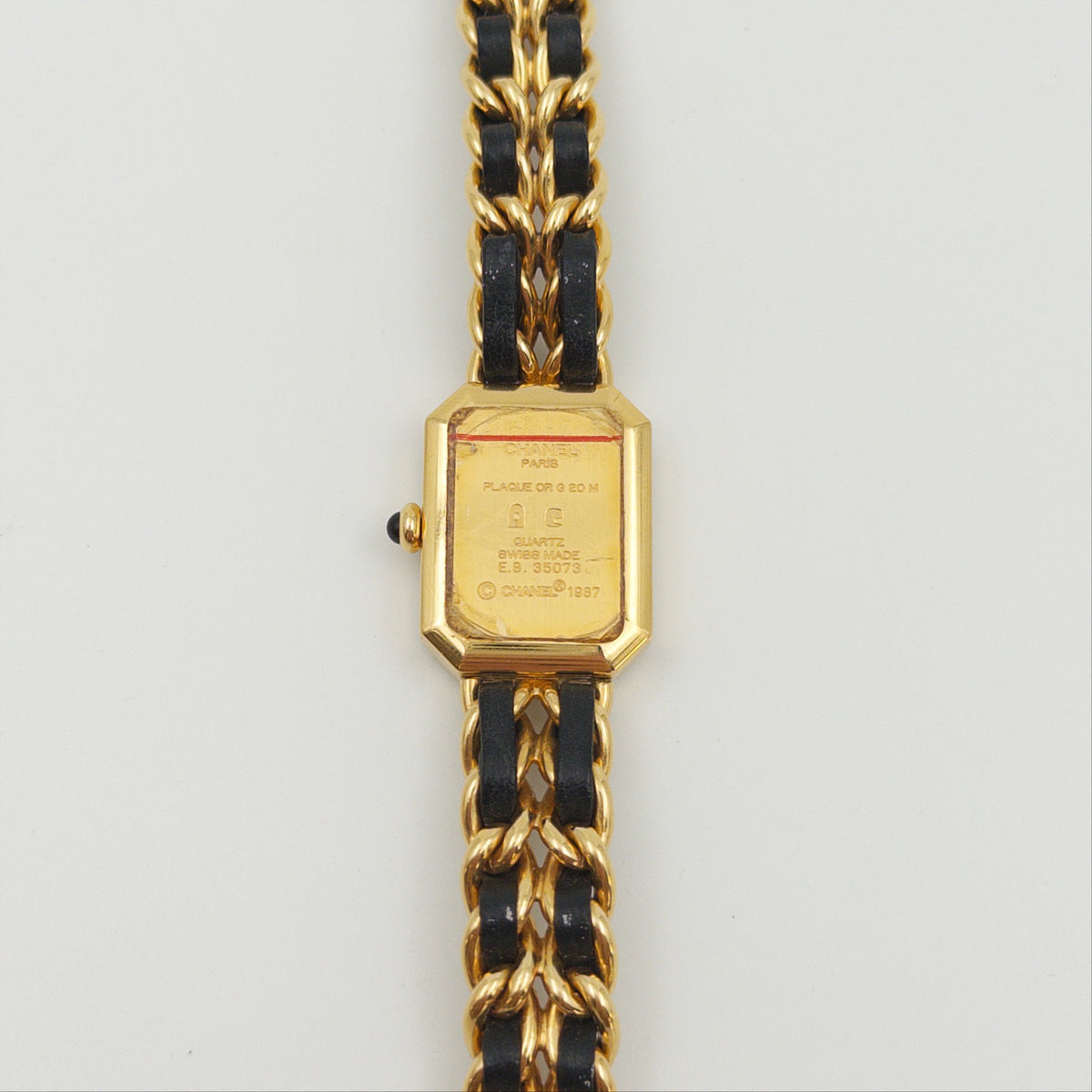Black Dial Gold-Plated Premiere Watch
