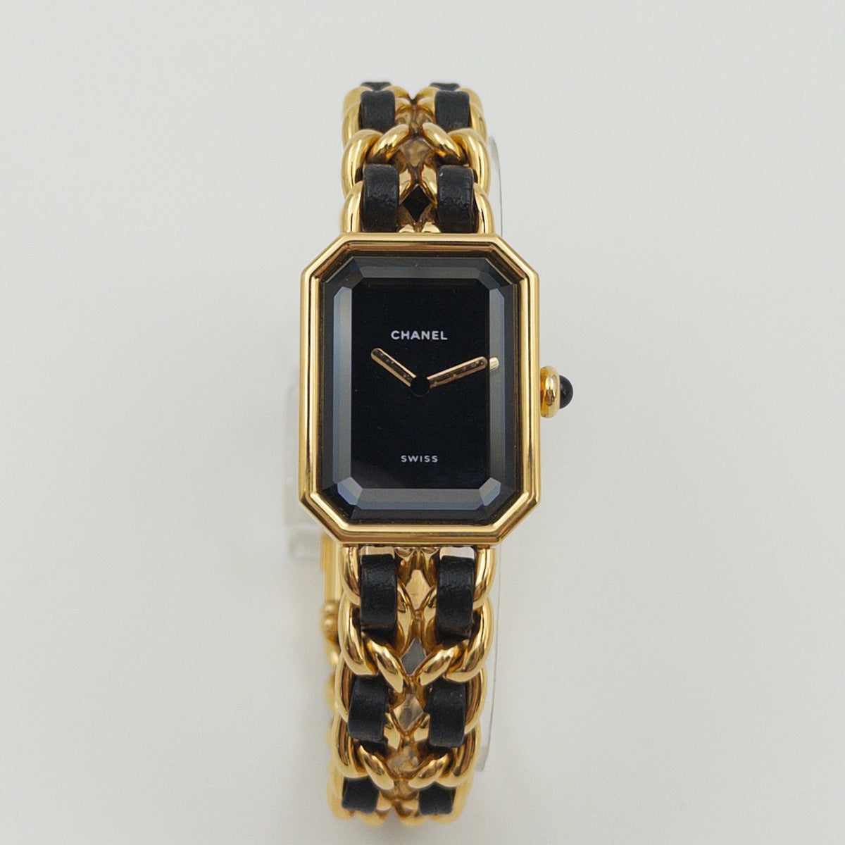 Black Dial Gold-Plated Premiere Watch