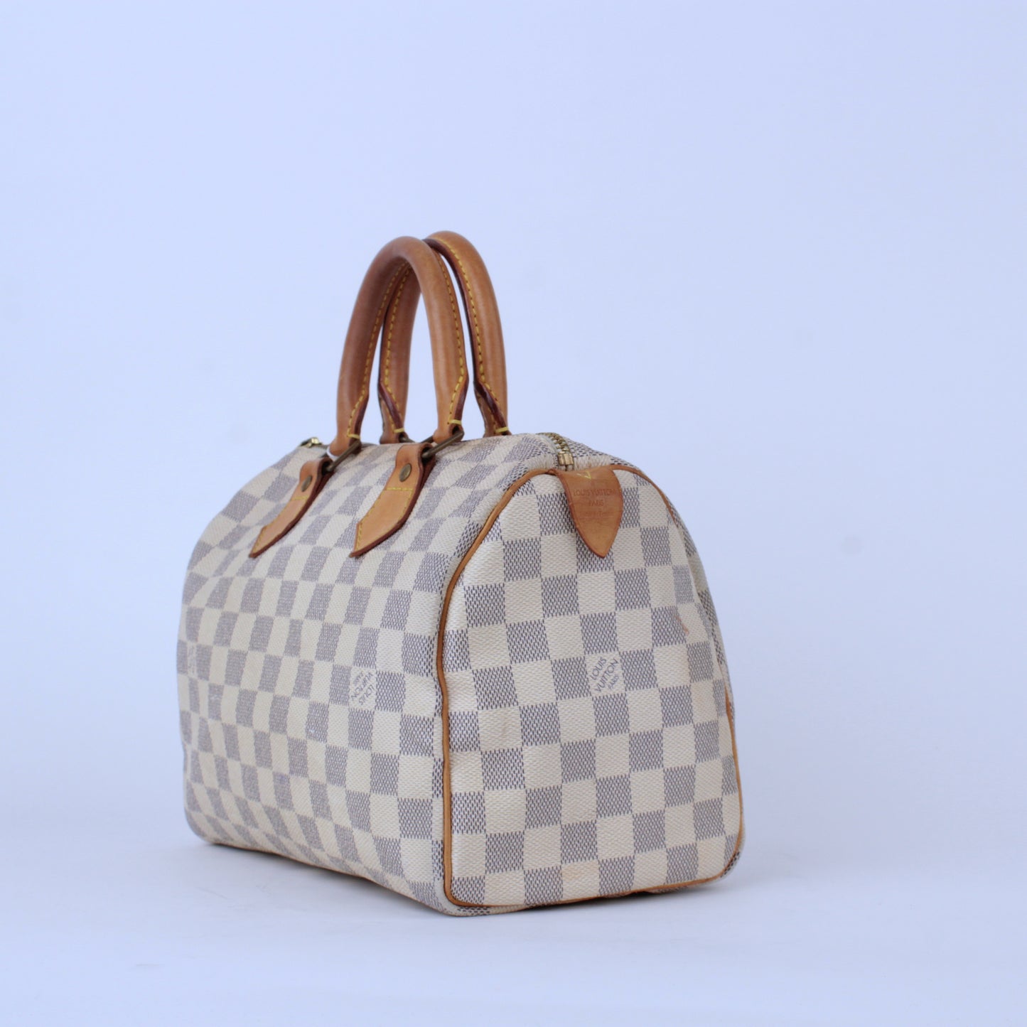 Speedy 25 - Damier Azur