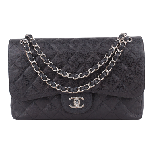 Caviar Jumbo Classic Double Flap