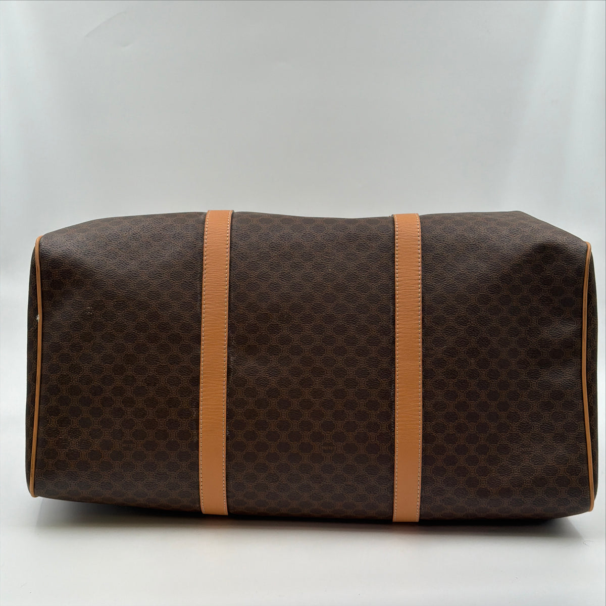 Pre-Owned Brown Macadam Canvas Keepall 50