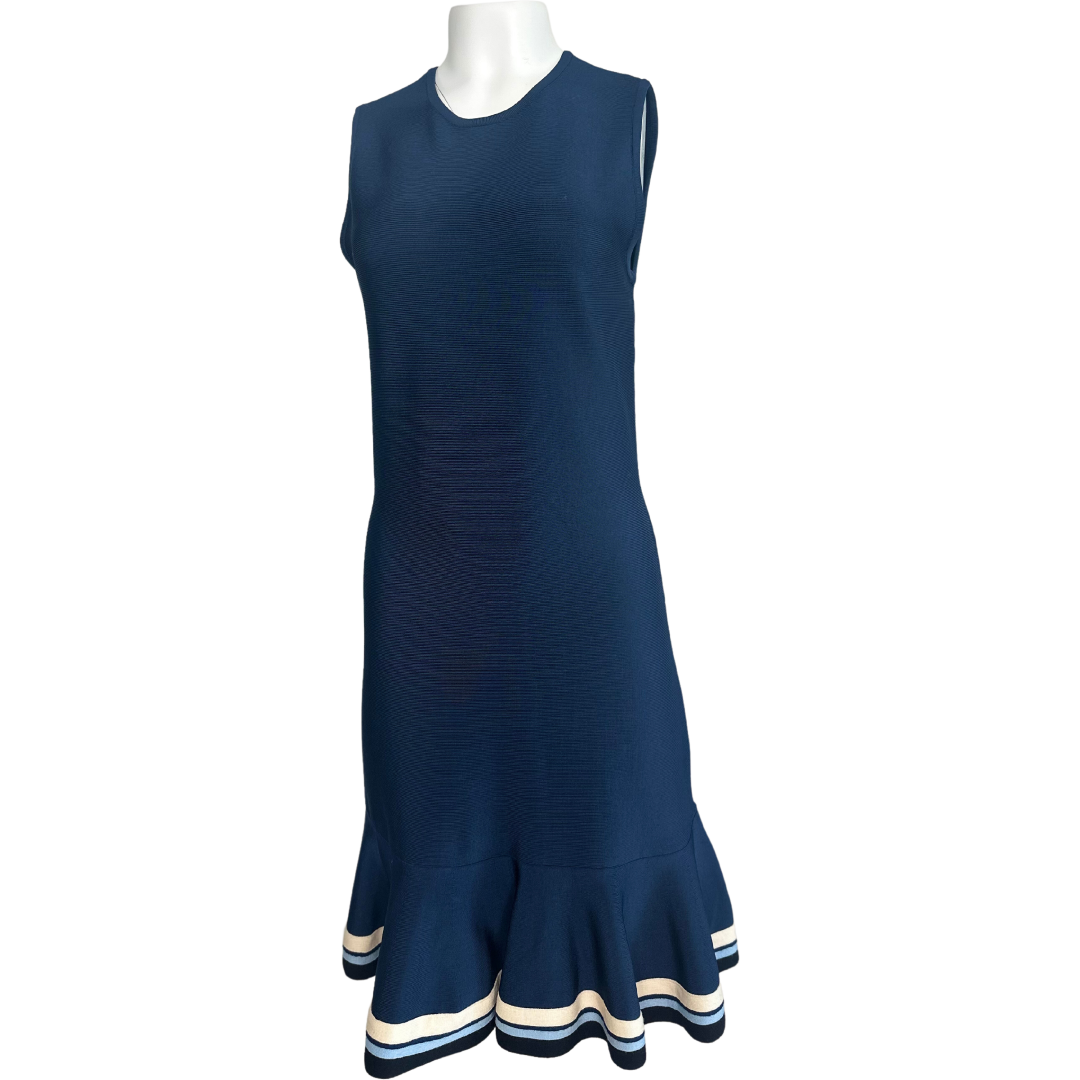 Victoria Beckham Navy Dress