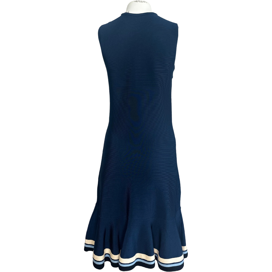 Victoria Beckham Navy Dress