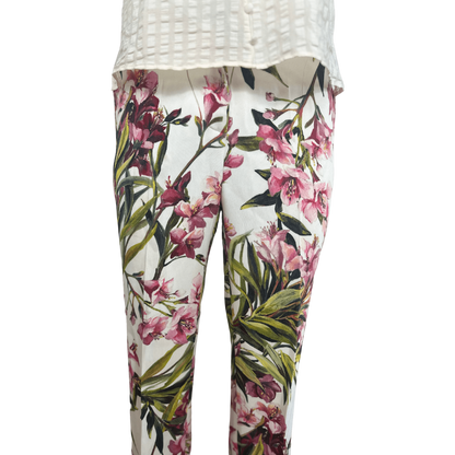 Dolce & Gabbana Floral Trousers