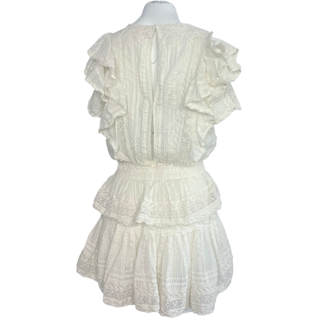 LoveShackFancy White Mini Dress