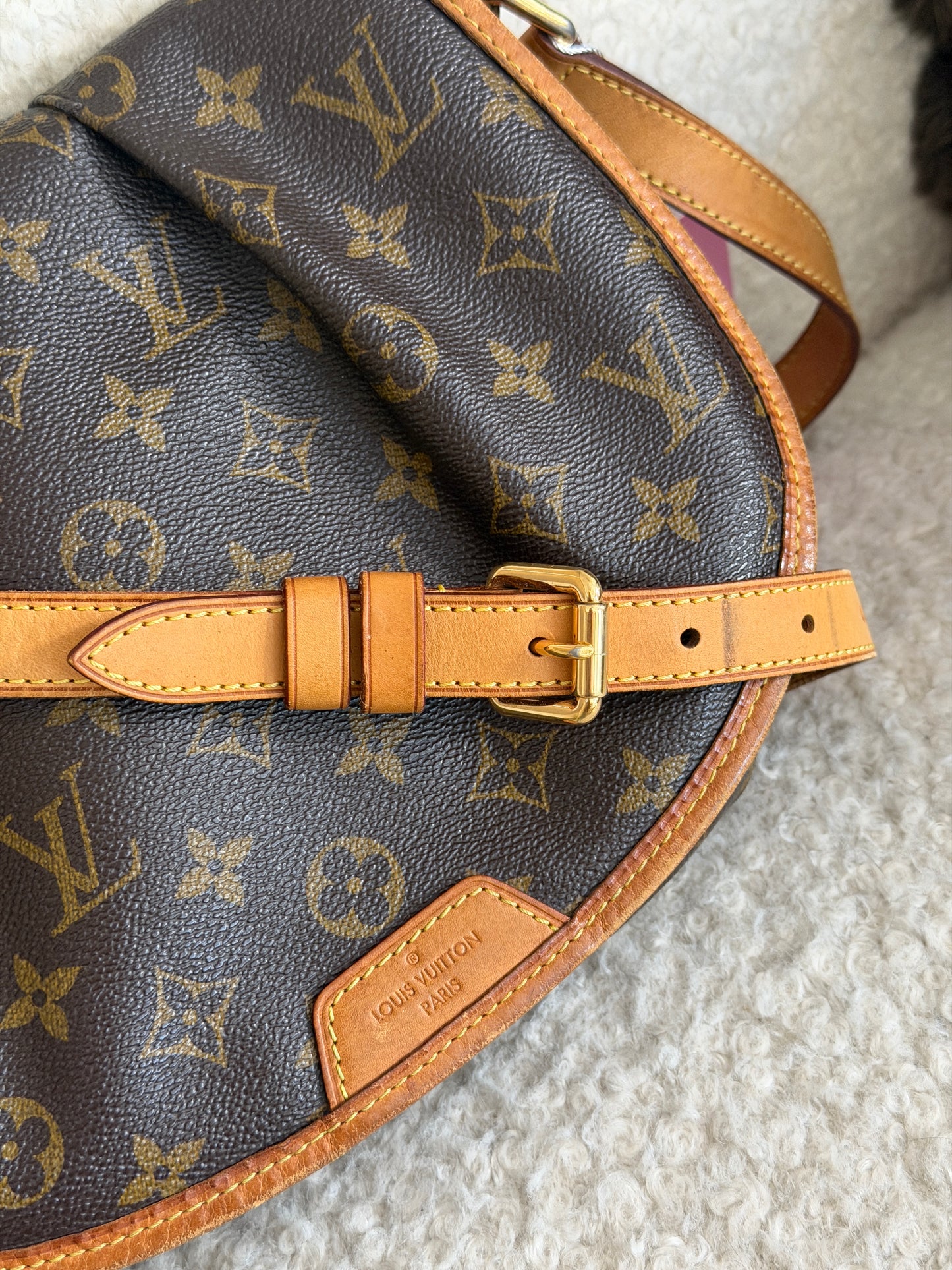 Pre-Owned LV Monogram Canvas Menilmontant Crossbody Bag
