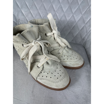 Isabel Marant Suede High Top Trainers