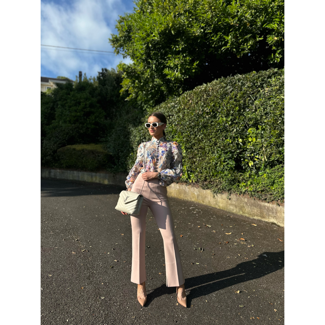 Roland Mouret Pink Trousers
