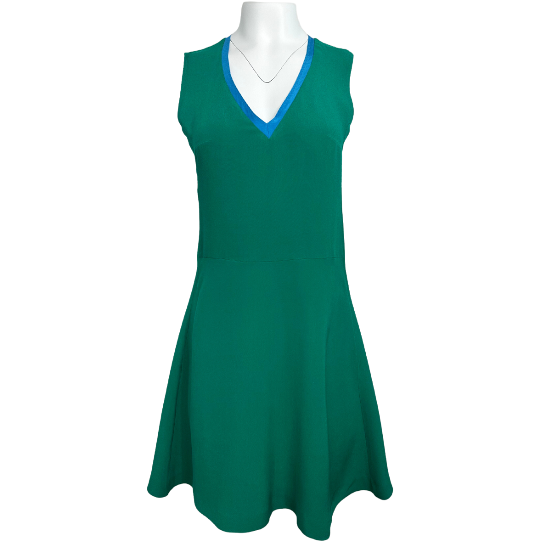 Joseph Green Silk Dress