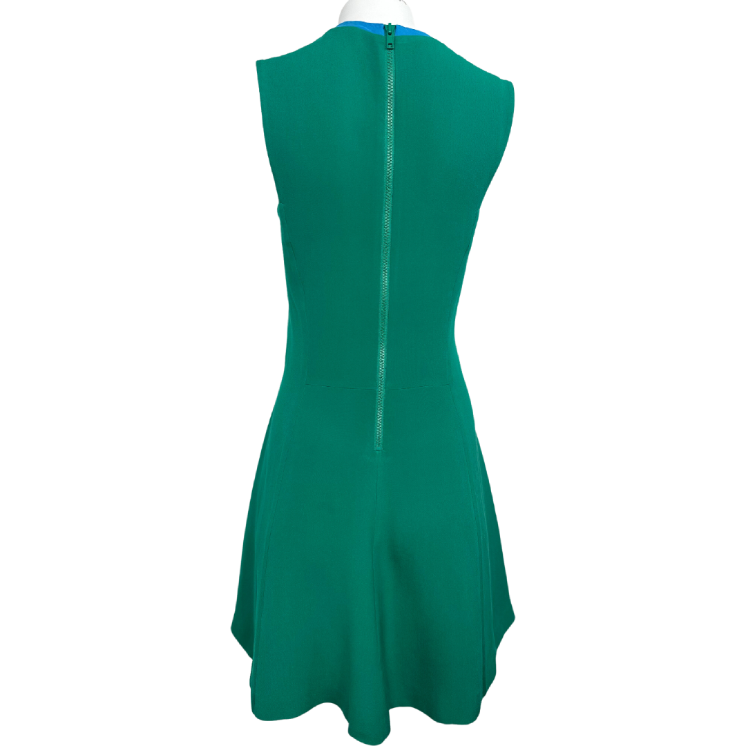 Joseph Green Silk Dress