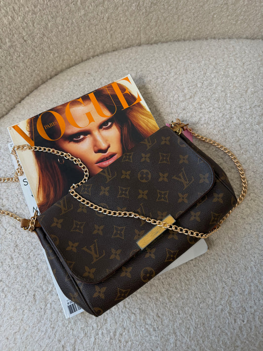 Pre-Owned LV Monogram Canvas Favorite Handbag