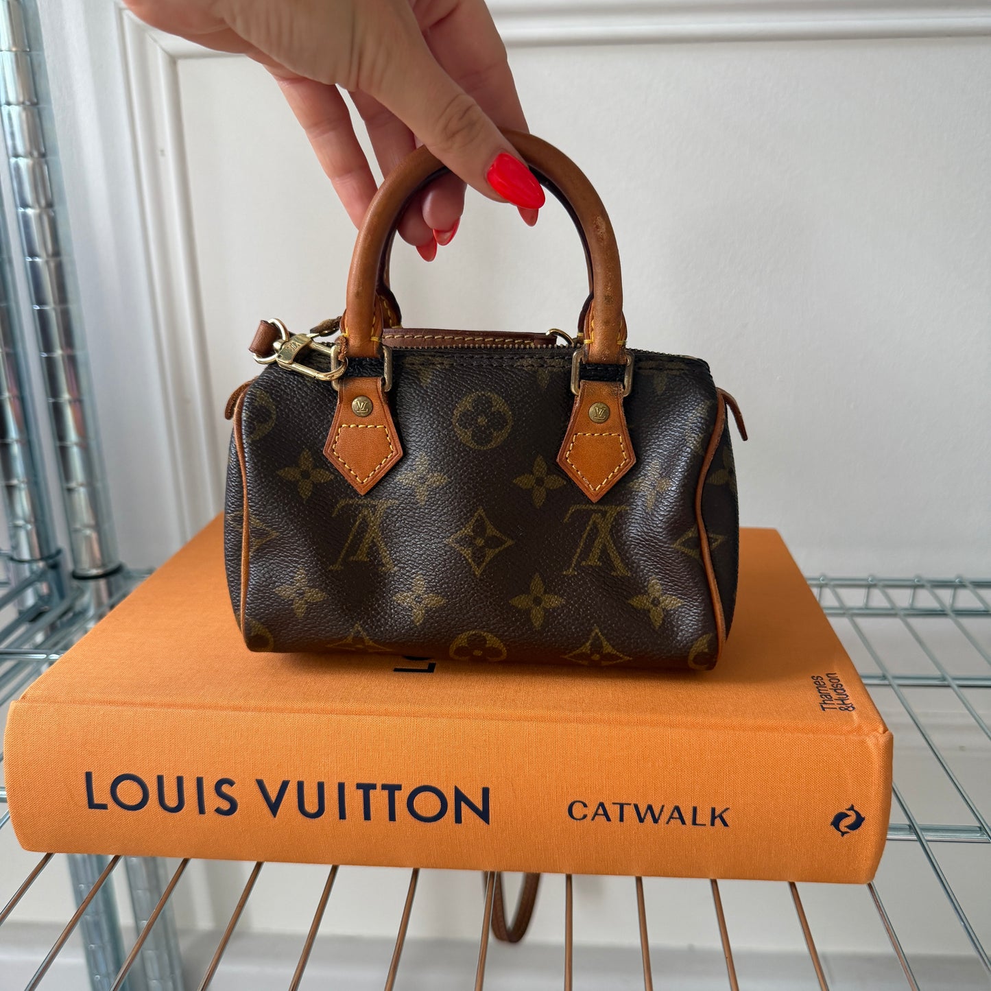 Pre-Owned LV Monogram Canvas Nano Speedy