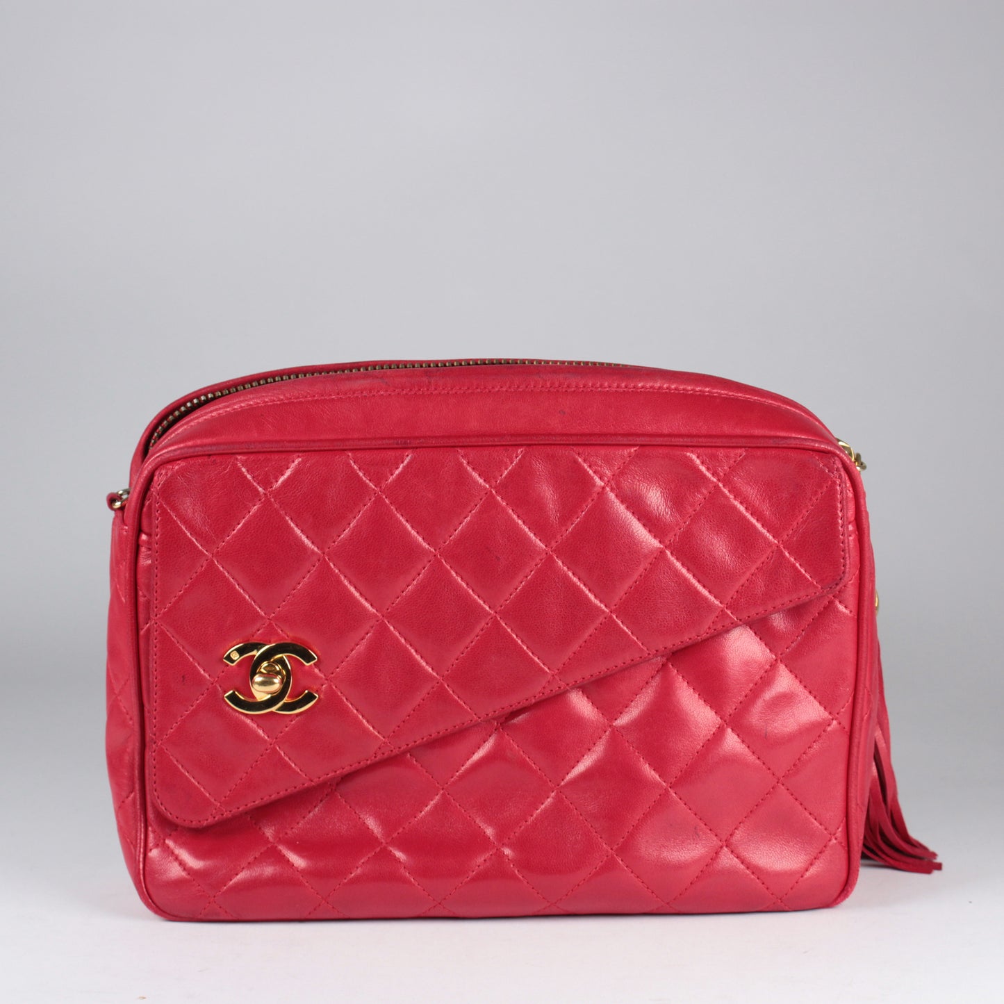 Camera Bag - Red Turnlock