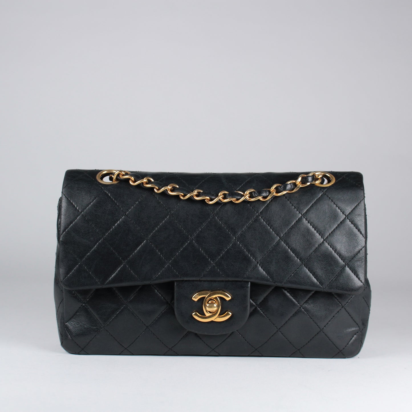 Classic Flap - Small - Black Lambskin