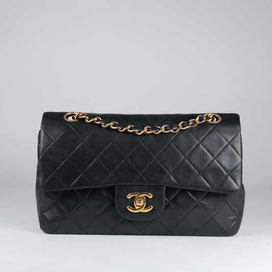 Classic Flap - Small - Black Lambskin