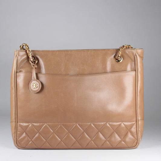 Tote - Tan Lambskin