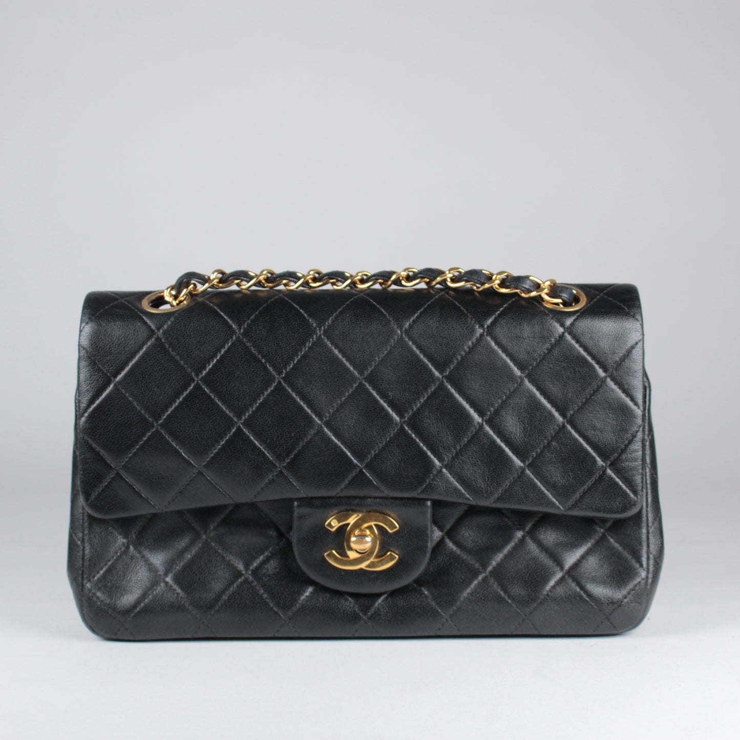 Classic Flap - Small - Black Lambskin