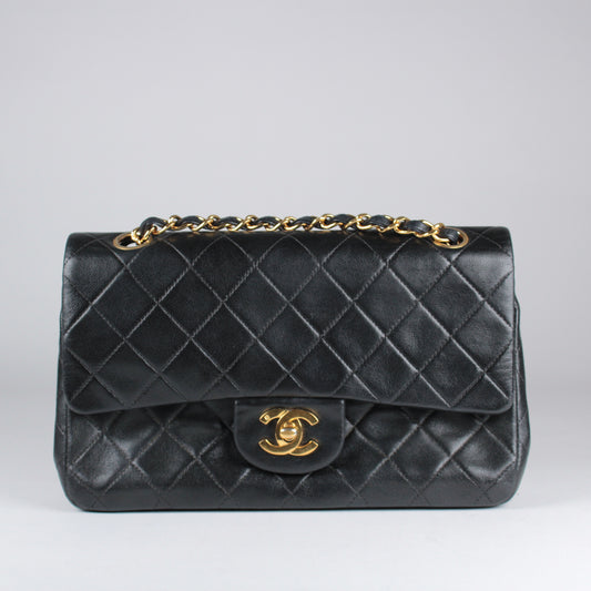 Classic Flap - Small - Black Lambskin