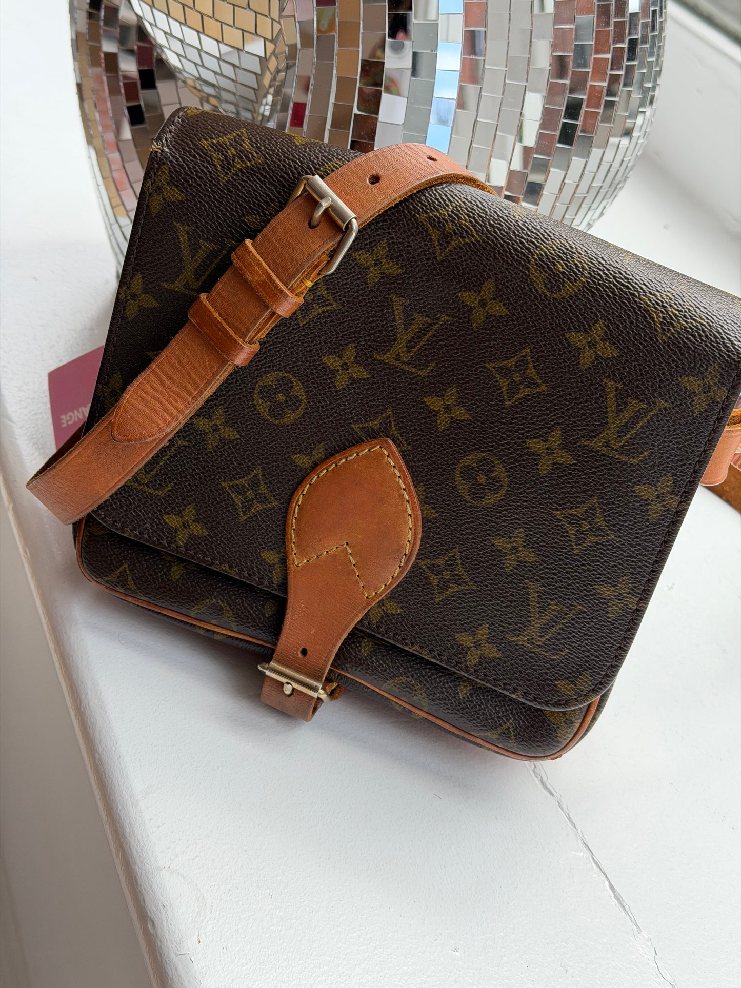 Monogram Canvas Cartouchiere