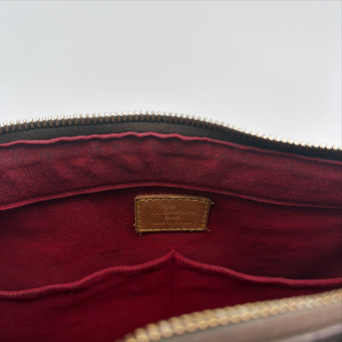 Pre-Owned LV Monogram Monogram Canvas/Vachetta Leather Handbag