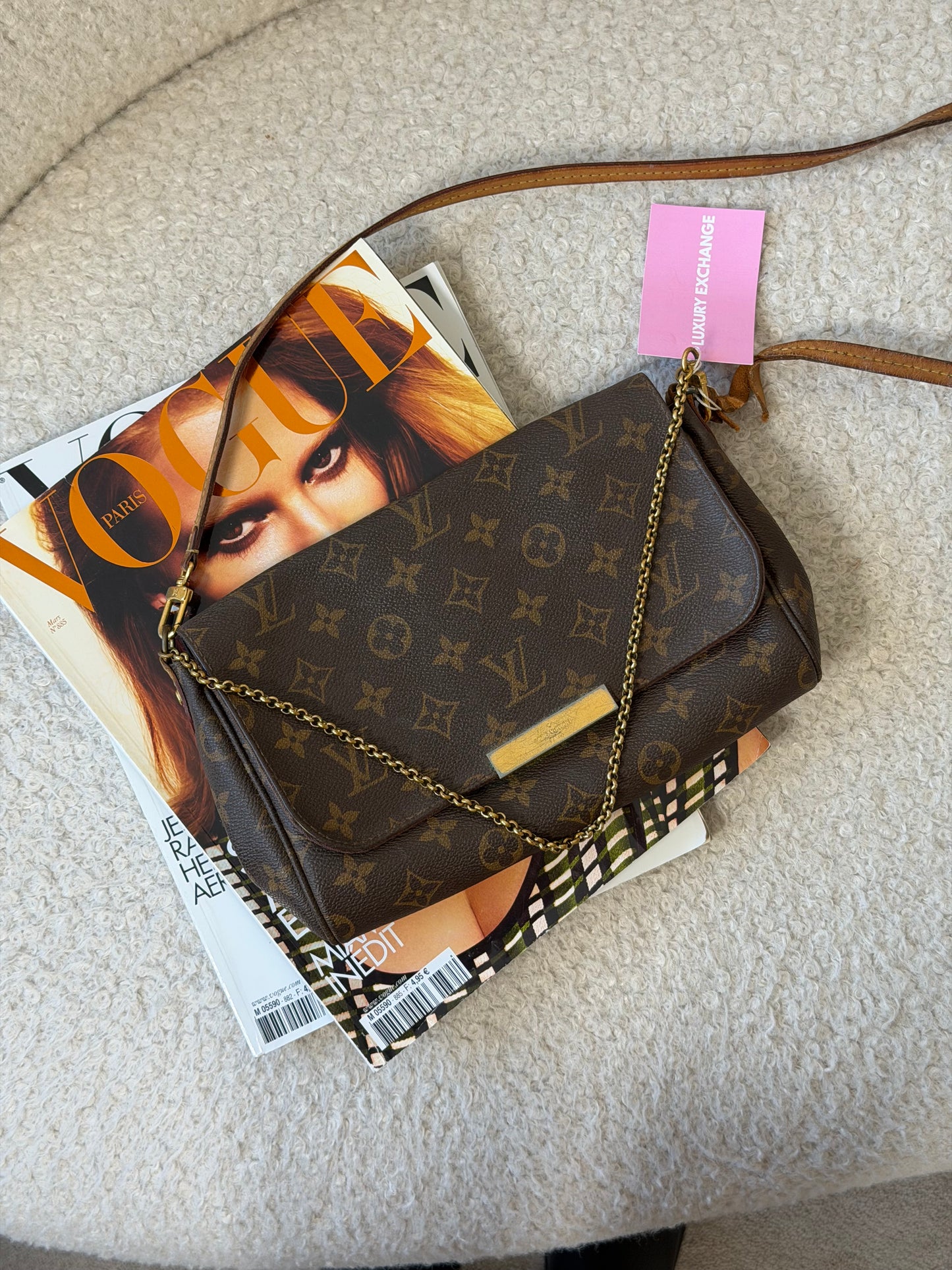 Pre-Owned LV Monogram Canvas Favorite Handbag