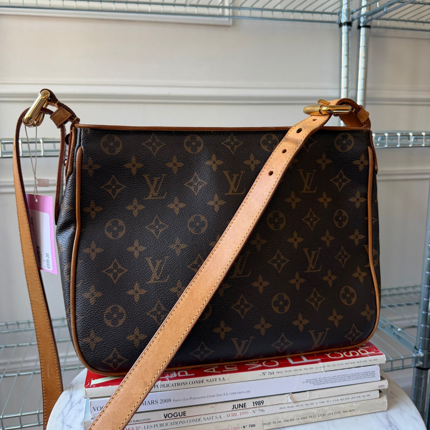 Pre-Owned LV Monogram Canvas Hudson GM
