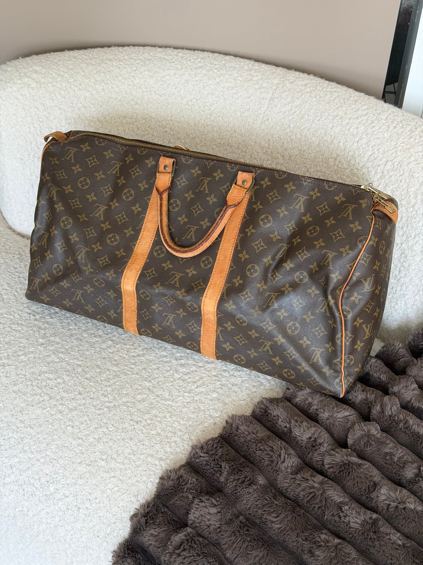 Pre-Owned LV Monogram Canvas Keepall 55