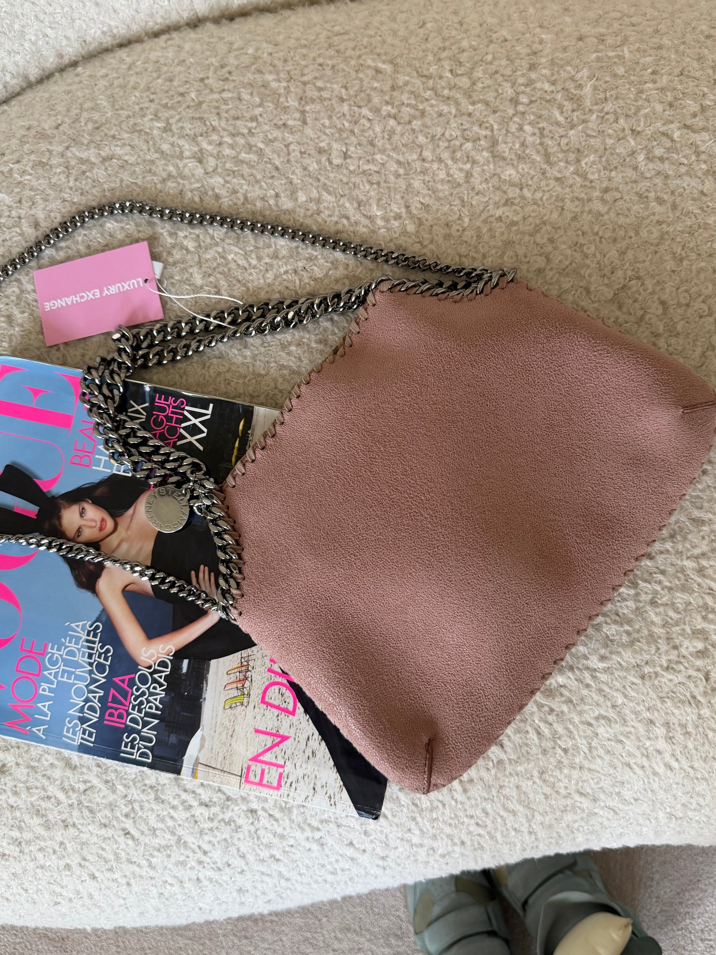 Pre-Owned Pink Crossbody Handbag