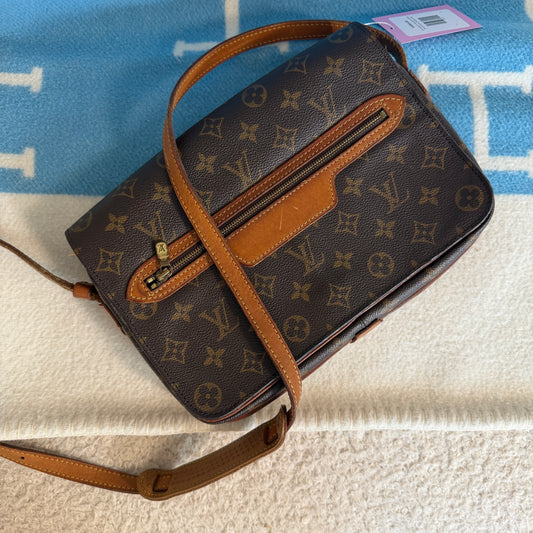 Pre-Owned LV Monogram Canvas Saint Germain Crossbody Bag